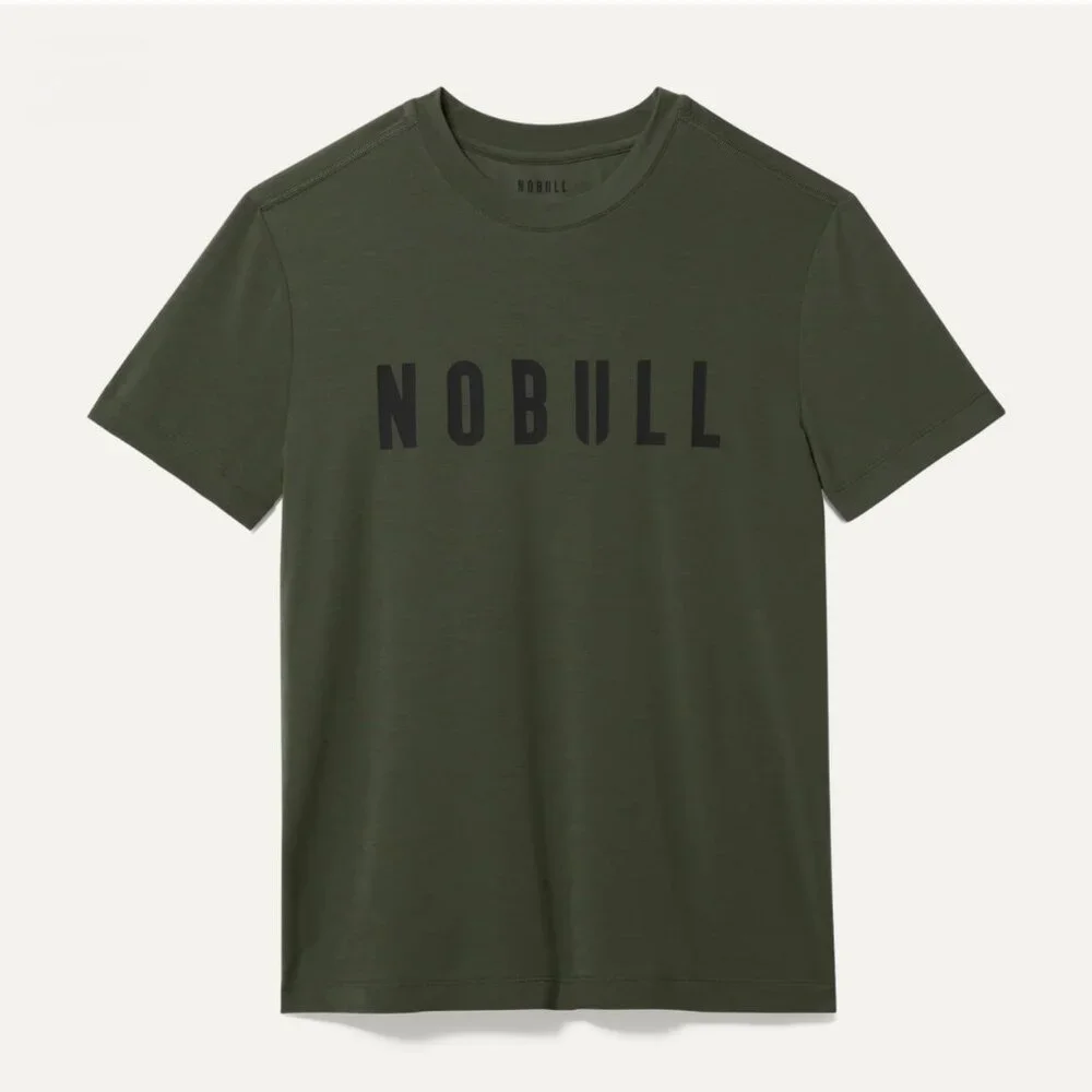 NWT NOBULL Men's Dark Army T-Shirt (Medium) - Picture 4 of 6
